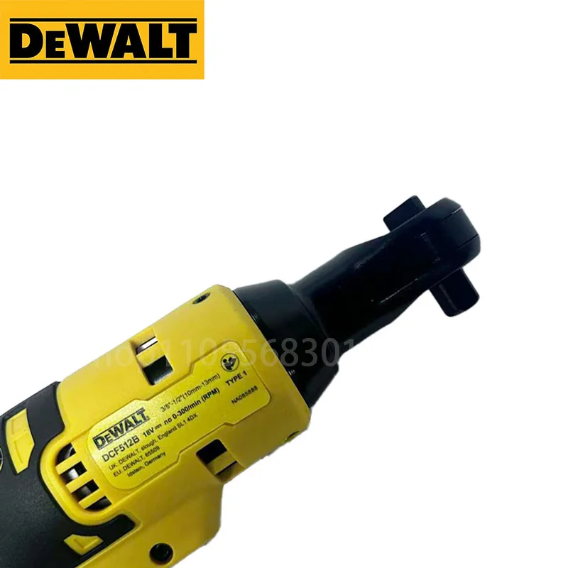 DEWALT DCF512 20V 브러시리스 1/2인치 오프셋 앵글 소켓 렌치 LED 디스플레이 자동차 수리 및 건축 작업용 속도 조절 기능