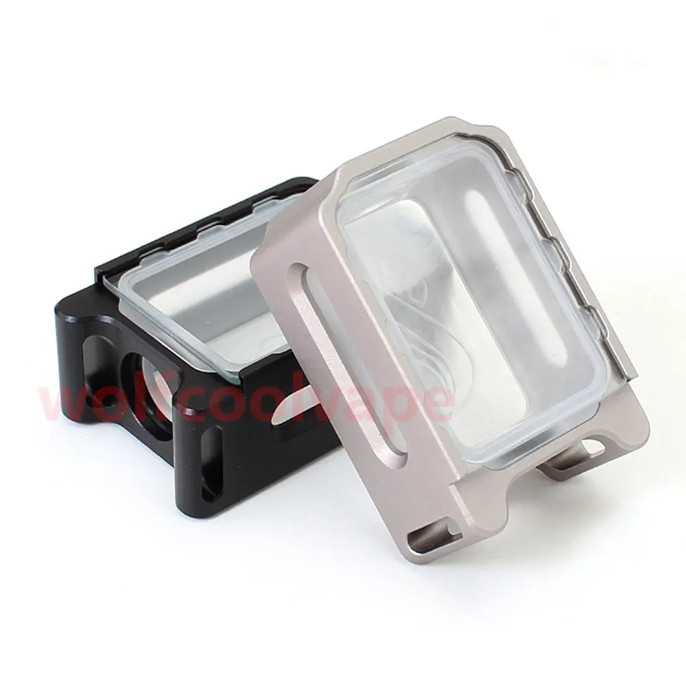 

SXK Huro Style Boro Tank for SXK BB / Billet AIO Box Mod Kit Aluminum Alloy PC fit SXK PROtocol ATOM MK-02 Style RBA Bridge