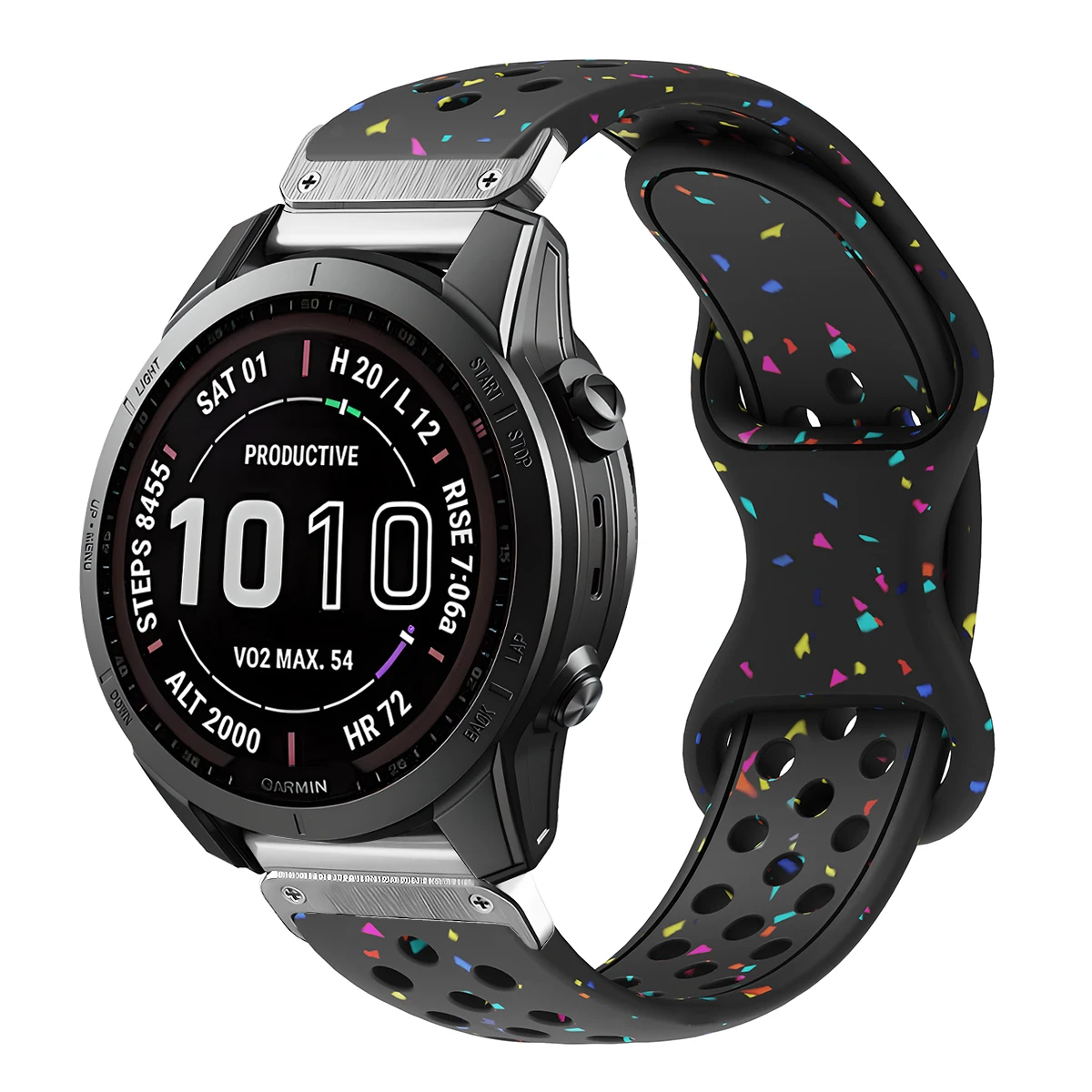 Quick Fit Silicone Sport Strap - Versatile Size Options