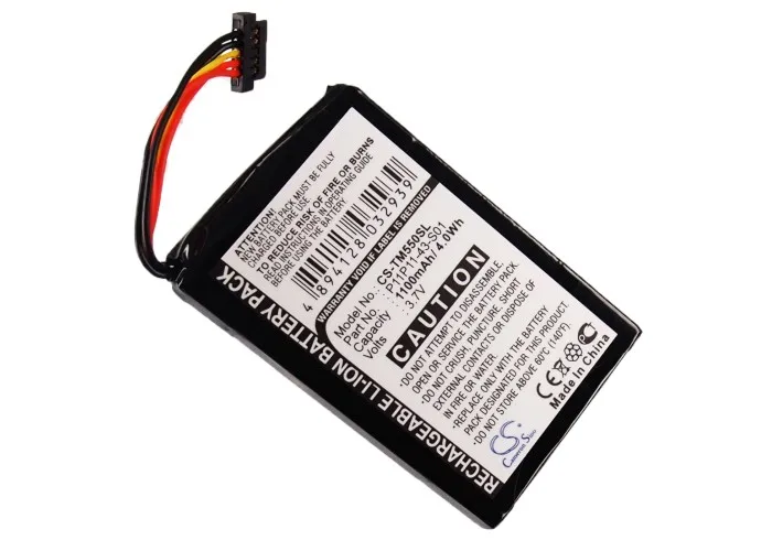 

Cameron Sino 1100mAh Battery for TomTom 8CP5.011.11, Go 550 Live