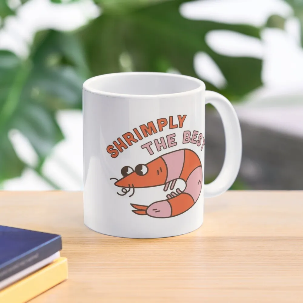 

Shrimply the best Coffee Mug Mate Cups Breakfast Creative Cups Personalized Mug