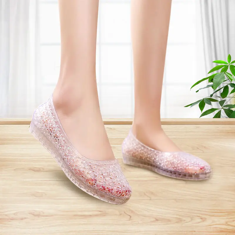 Ballet Flats Glitter Jelly Flats Heavenly Jelly Women's Jelly