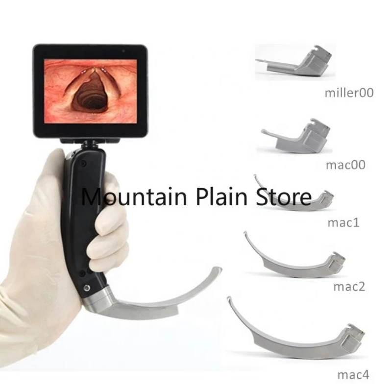 

Hot selling Maijun Difficult Airway Intubation Anti Fog Flexible Hospital Medical Reusable USB Video Laryngoscope