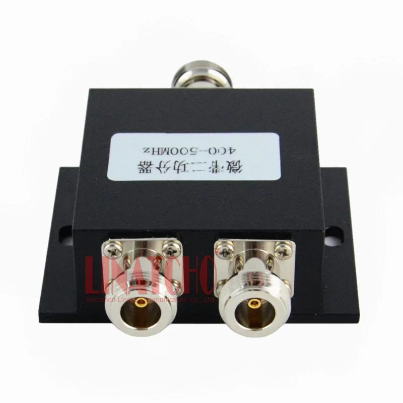 2 Ways RF 400-500MHz UHF Band Two-way Radio Divider CDMA Signal Repeater Power Splitter