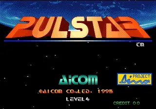 Pulstar Conversion cartridge NeoGeo MVS Game Card Based on