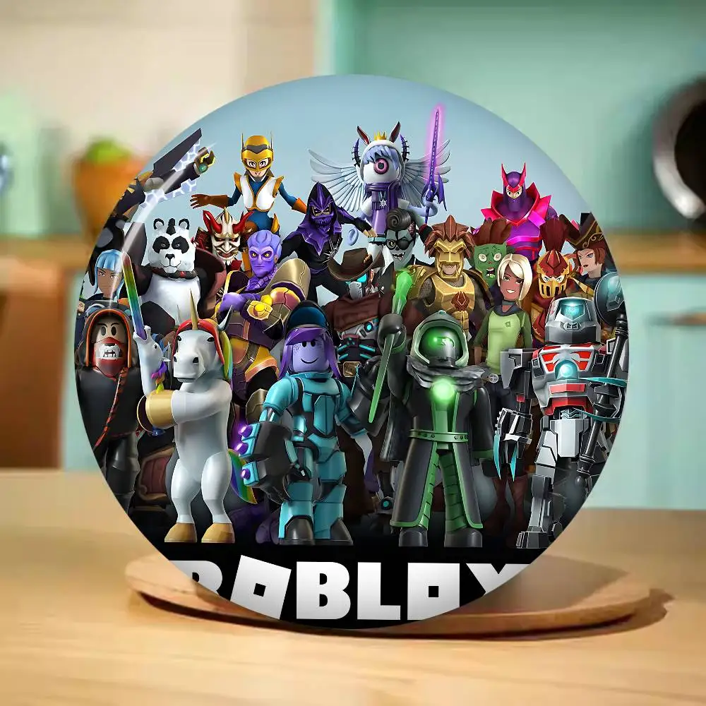 Roblox-Inspired Creative Slogan Button Pins - Trendy Fashion Brooches & Backpack Decorations