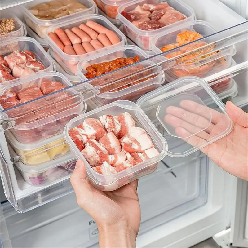 

Кухонная коробка для хранения пищевых продуктов, подставка для хранения пищевых продуктов, пластиковые контейнеры для хранения пищевых продуктов, Домашний Органайзер