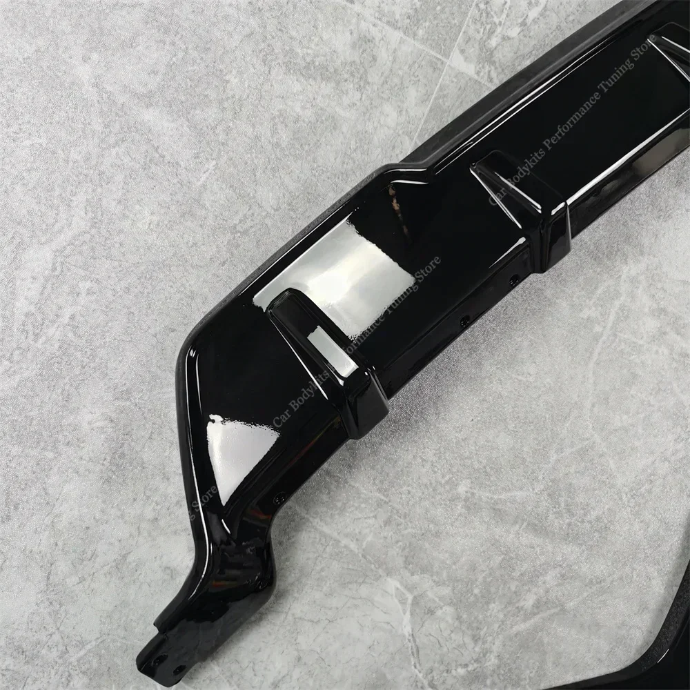 Bmw X6 G06 M 퍼포먼스 스타일 리어 범퍼 스플리터 립 리어 디퓨저 X6 30d 40d 40i M50i M50d 바디킷 2019-2023 Pre-LCi