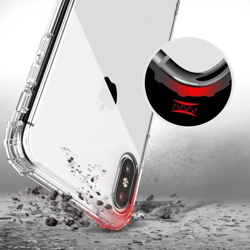 Drop Protection Clear Soft TPU Case for Iphone 17E 17 pro max 16e air X XS MAX XR 16E 11 12 13 14 plus 6 7 8 15 16 Cover 6