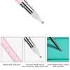 1Pcs Metal Dual Heads  Dotting Pen Nail Brush Rhinestones Crystal Picking Nail Studs Dotter DIY Point Drill Nail Tools 2