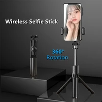 Wireless Selfie Stick Tripod Stand Bluetooth Remote Extendable For iPhone Samsung Xiaomi Live Streaming Portable Cellphone Stand - Image 4