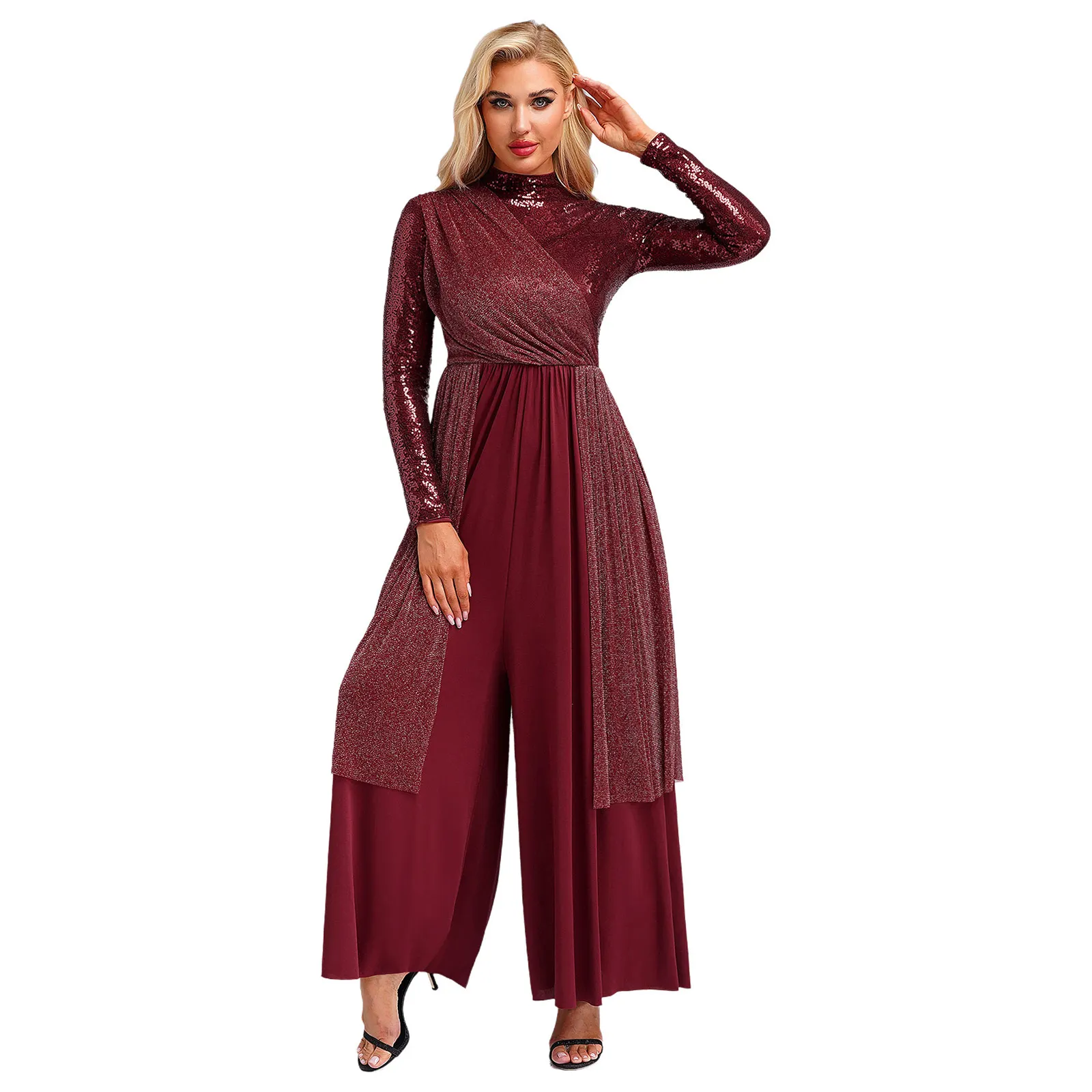 Women Liturgical Church Choir Worship Praise Jumpsuit Dress