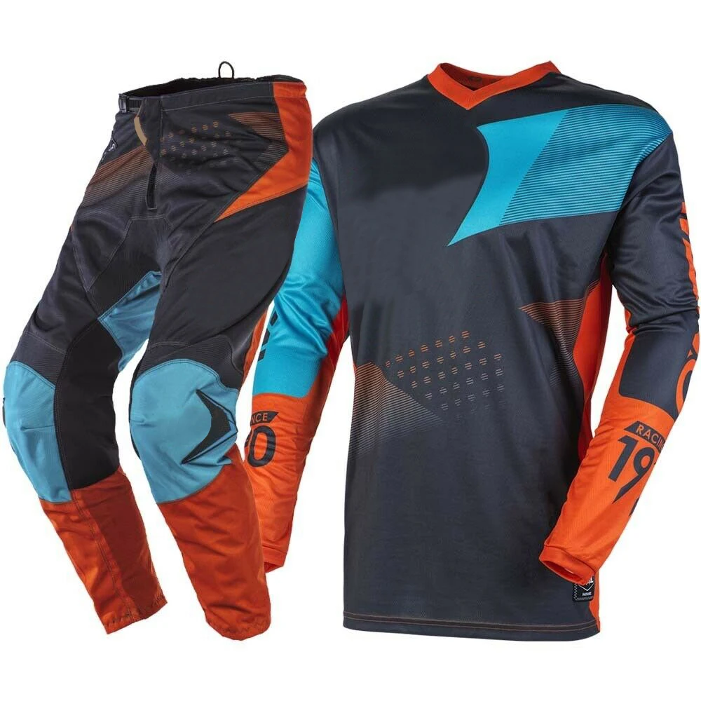 2022 New motocross jersey and pants combo kit motorcycle MX racing suit