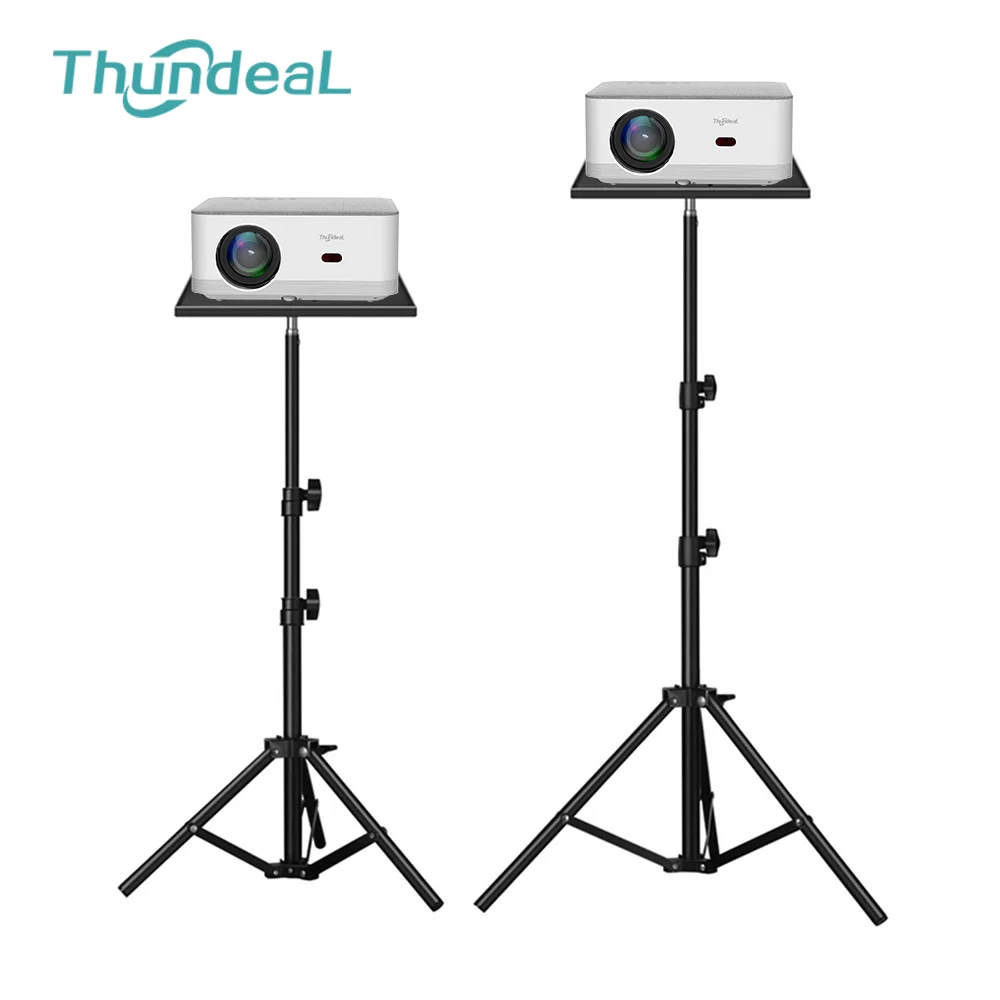 ThundeaL Universal Projectors Tray Stand Projector Monitors Tripod Tray Camera Laptop Smartphone Projector Holder Bracket