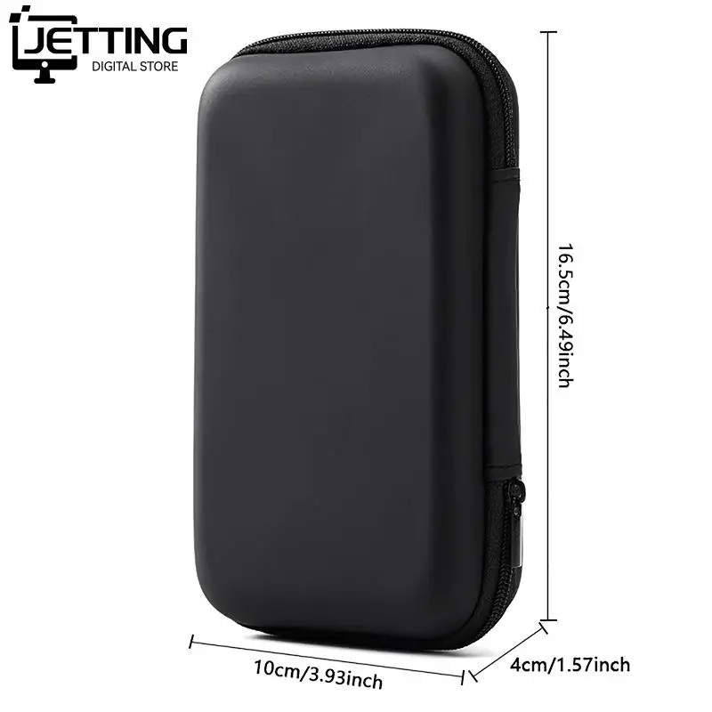 Electronics Travel Organizer Hard Portable Power Bank Case Shockproof Carrying Case Hard Protective EVA For Charging Cable