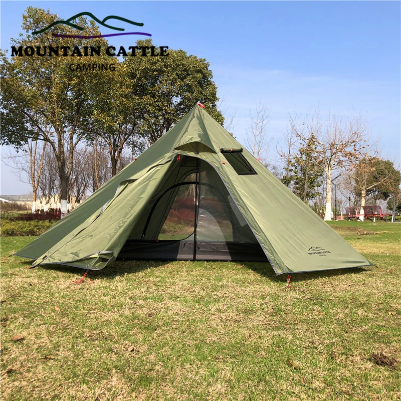 Teepee Tent Backpacking Pyramid Tent Ultralight Ultralight Teepee