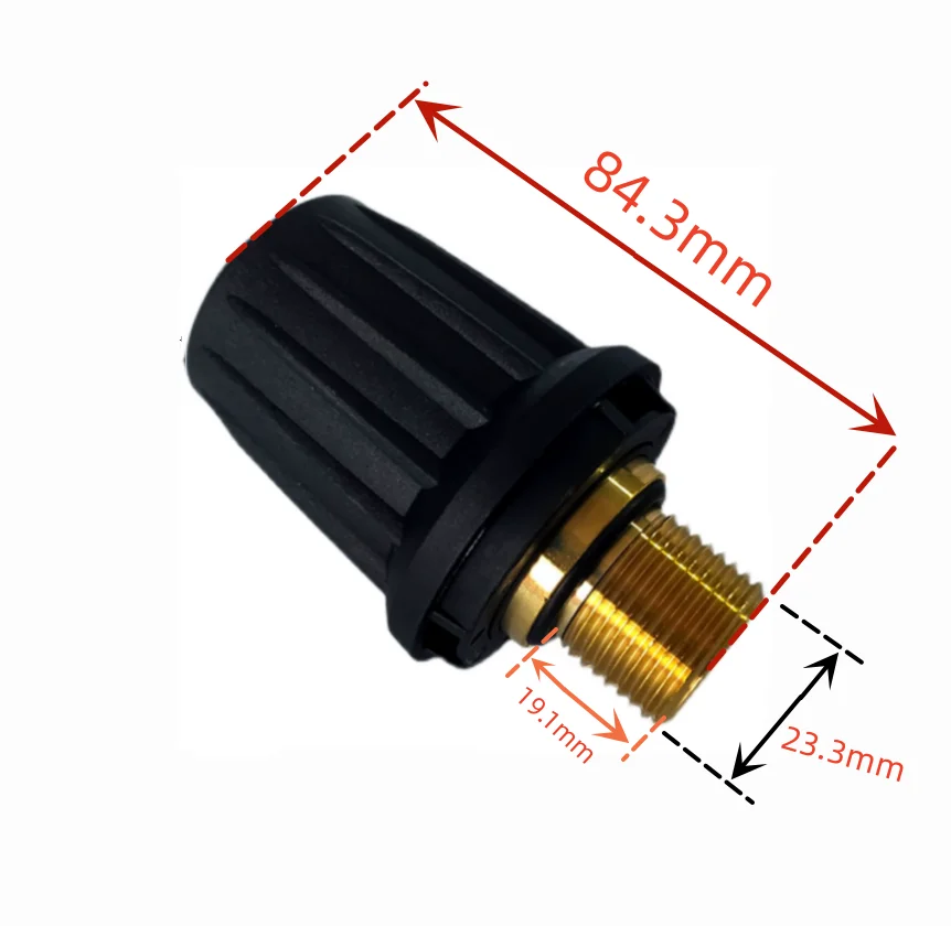 Válvula de Segurança de Latão para Limpador a Vapor Tampa do Tanque de Substituição K24 2023 er Sc1 Sc2 Sc3 Sc4 Sc5 Sg44