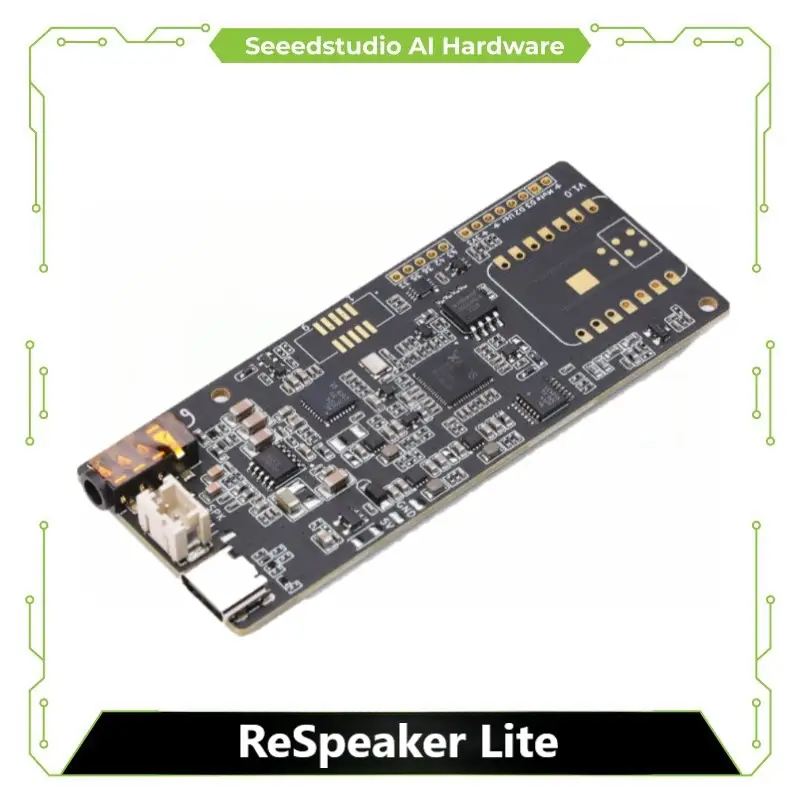 ESPHome Assistant ReSpeaker Lite Kit-USB 2 Mic Array, AI ASR Algorithms, compatible with XIAO ESP32S3 (Sense), Raspberry Pi image 1