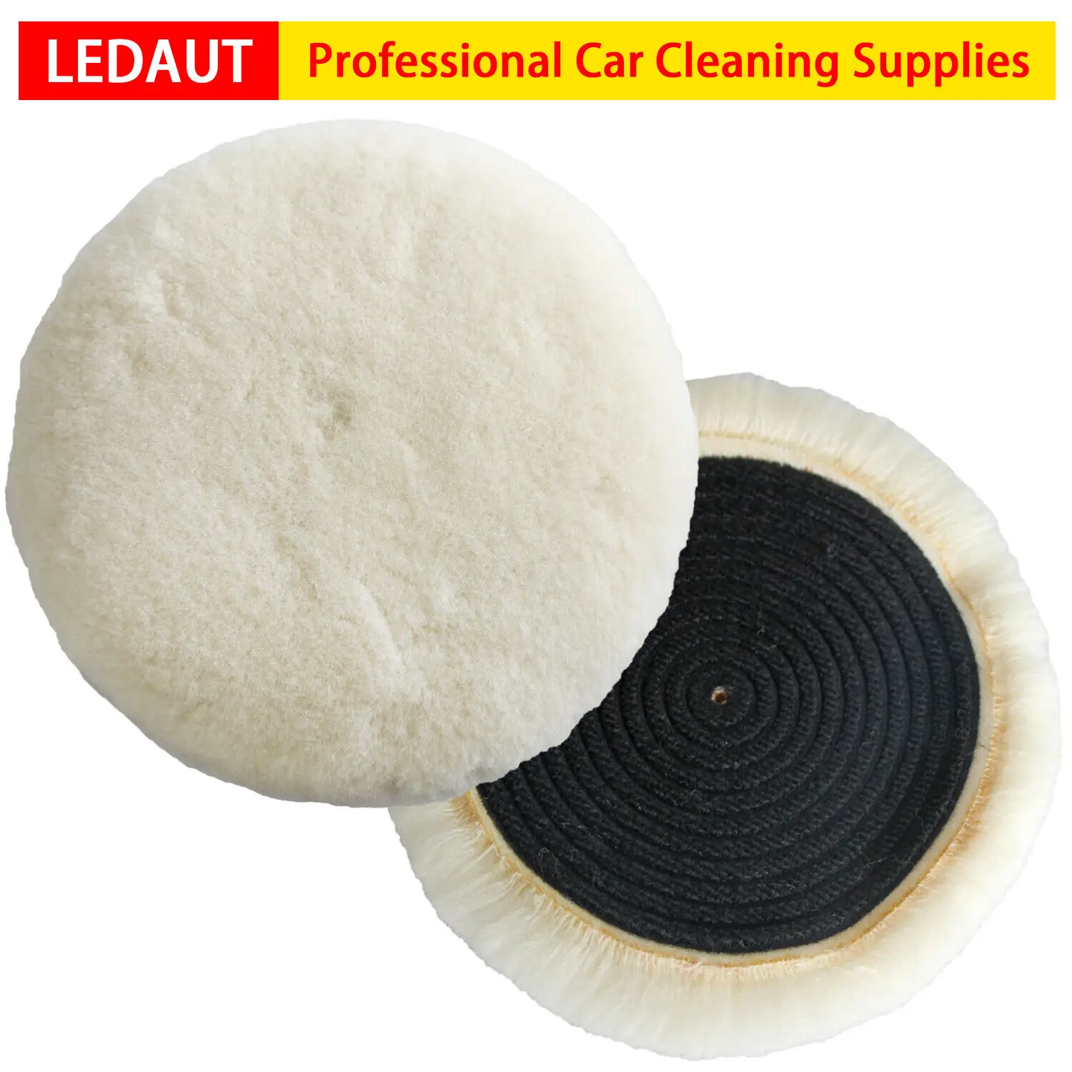 

6 дюймов, Полировочная фотобумага, 100% натуральная шерстяная Полировочная подушка, подходит для автомобиля