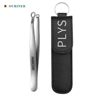 Universal Nose Hair Trimming Tweezers Round Head Nose Hair Clippers Stainless Steel Nose Cutter Manual Nasal Hair Shaver 1