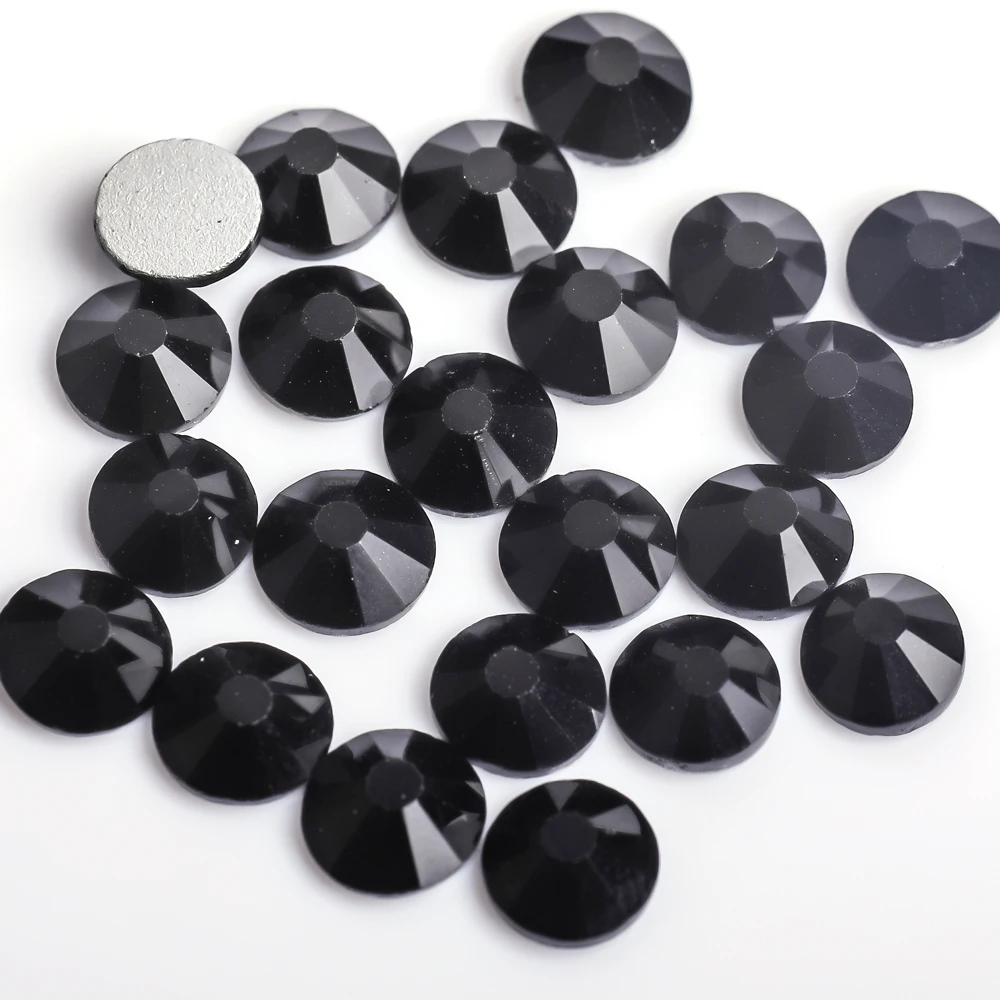 Premium Quality Crystal Glass Flatback Rhinestones for Nail Art and DIY Decorations