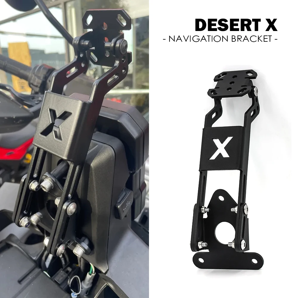 Desert X 2022 Accessories for Ducati DesertX Navigation Bracket Support