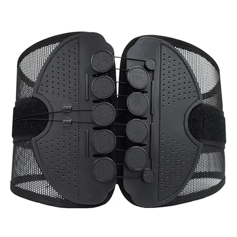 Double Pull Waist Brace Back Lumbar Support Corset Woman Man Waist Trimmer Belt Injury Muscle Posture Corrector Belt 6