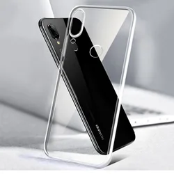 Custodia per telefono in TPU silicone trasparente morbida e slim fit
