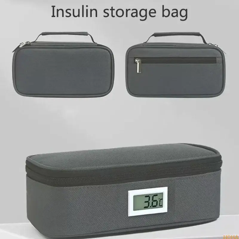 N0HA Insulin Coolers Case Large Capacity Coolers Pouches Portables Cooling Bag for Travel and Daily Use