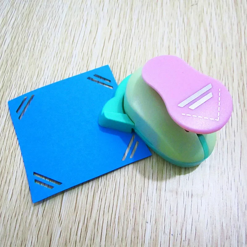 ダブル等線コーナークラフトパンチカーブ DIY ボーダー穴パンチ