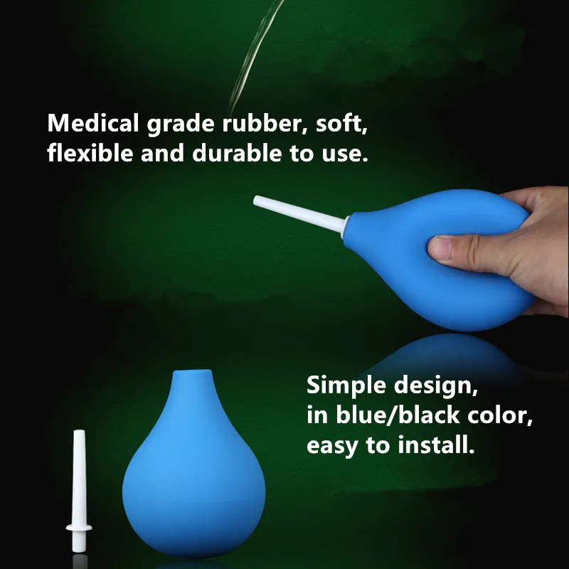 Medical Enema Irrigator Enema Bulb Syringe Anal Douche Cleaner Enema Colon Cleanse Feminine Hygiene Enema Anal Cleaner Devices 6