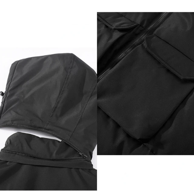 Warm and Stylish Down Jacket for Men's Outdoor Adventures