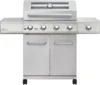Monument Grills Larger 4-Burner Propane Gas Grill Stainless Steel Heavy-Duty Cabinet Style with Knob Controls & Side Burner 1