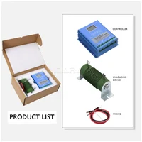 Contrôleur de Charge hybride éolien et solaire MPPT 4000W, régulateur 12V 24V 48V pour éolienne et panneaux solaires, charge de batterie 5