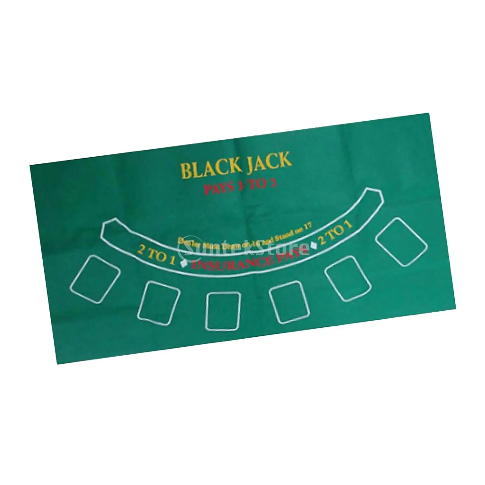 Roulette Casino Tabletop Felt Layout Mat Double-sided Waterproof