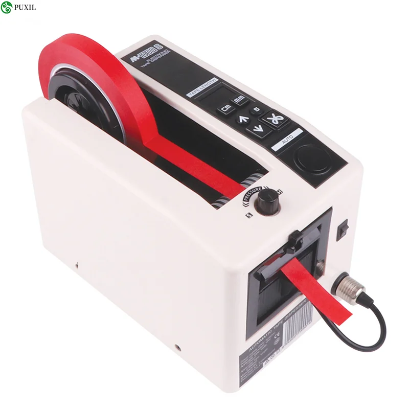 

220V High Precision M-1000S Automatic Electronic packing Cutter tape dispenser 7-50mm width Tape adhesive cutting machine 220V H