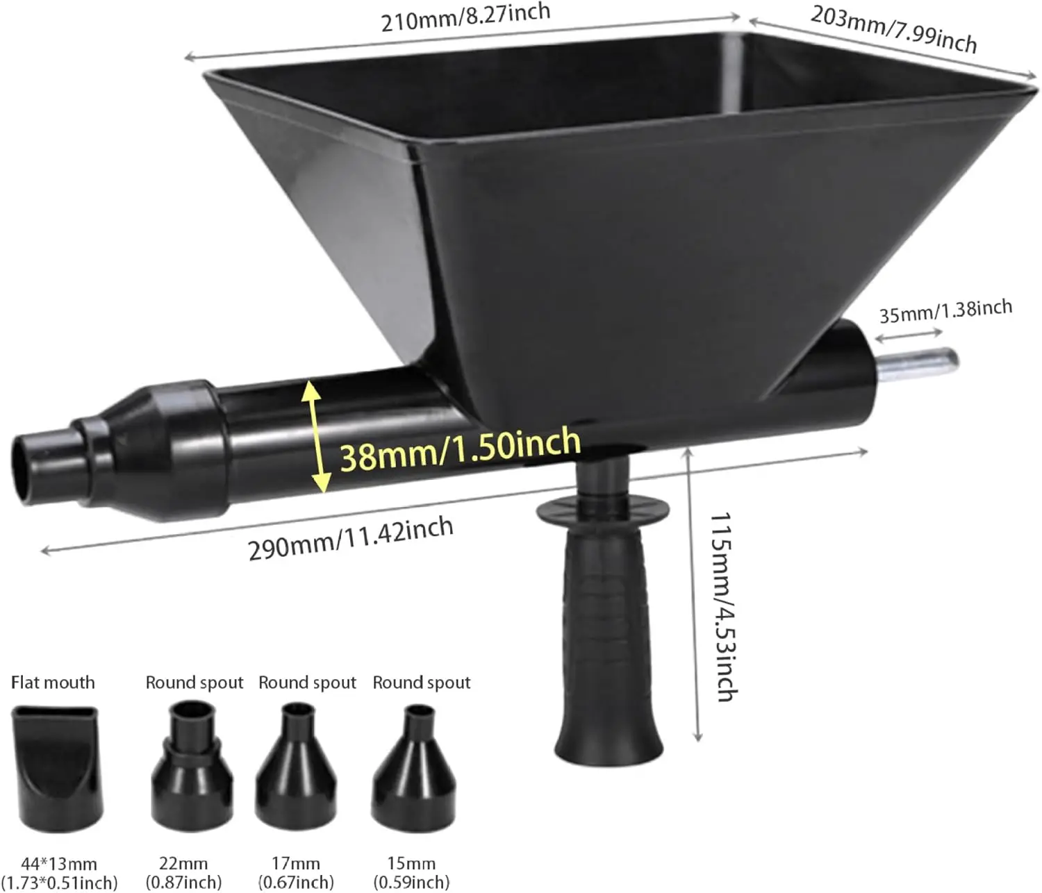 Door Window Grouting Device Electric Caulking Machine Mortar Automatic Filler 10mm Electric Drill Joint Cement Grouting Device 2