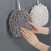 Soft Touch Hand Towel Microfiber Super Absorbent Fast Drying Sponge Plush Wipe Handkerchief Kitchen Bathroom Terry Hair Towels 3