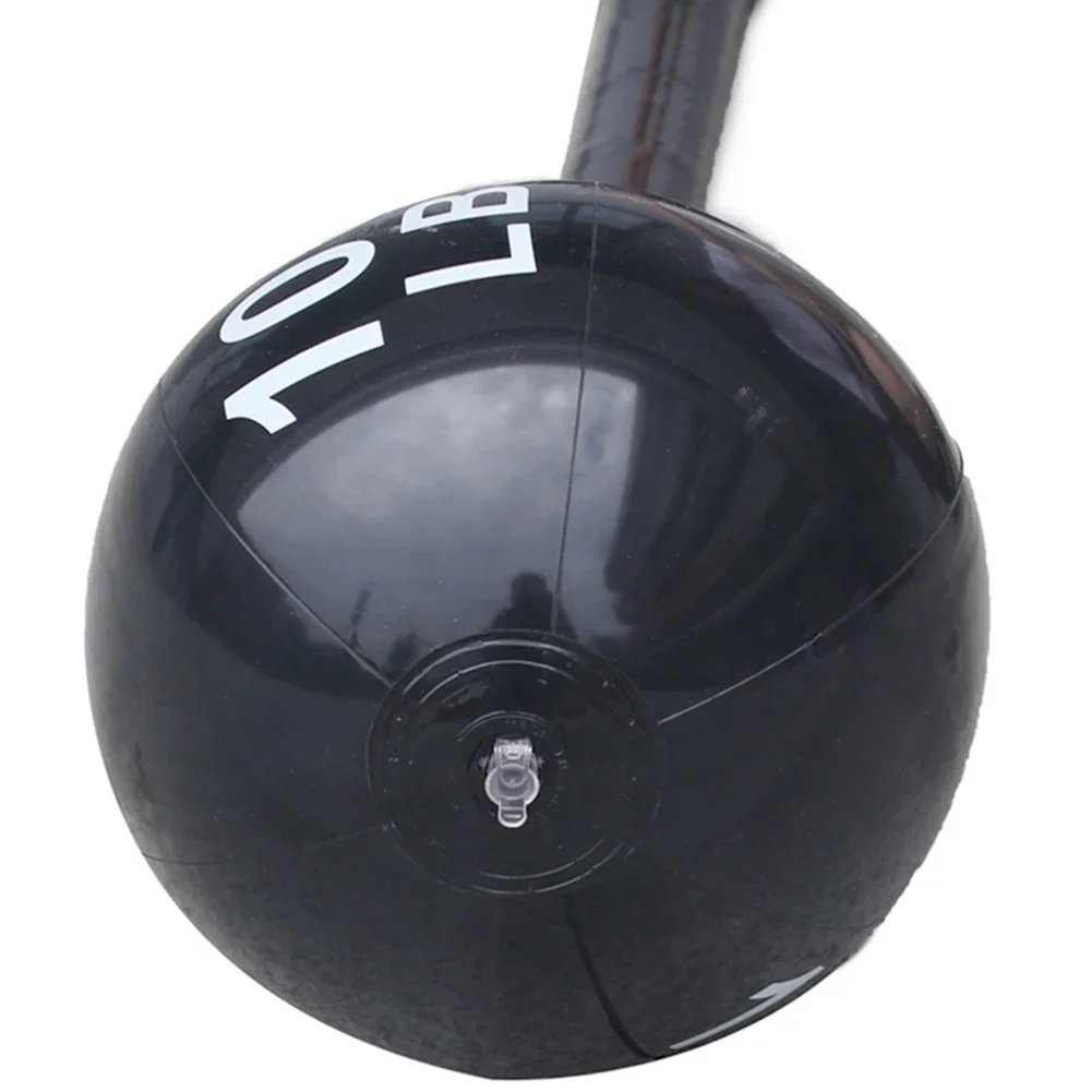 Inflatable Dumbbell Toys Baby Thickened Inflatable Dumbbell Toys Children Fitness Barbell Sports Toy PVC Kids Sports Fitness Dumbbell Party