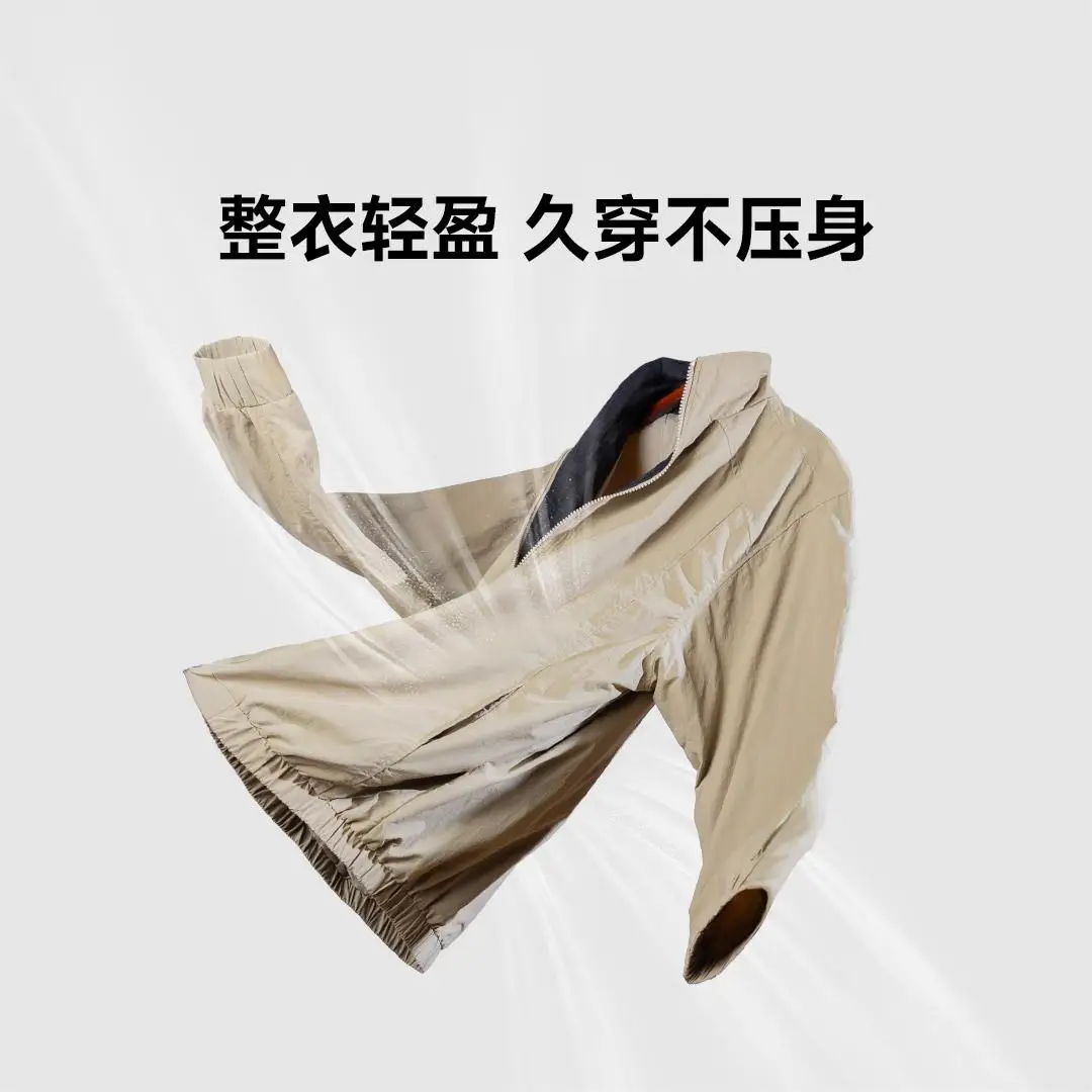 New Mijia SKAH Lightweight and Simple Stand Up Collar Jacket Fashionable Sports and Leisure Jacket Windproof Elasticity Fabric 4