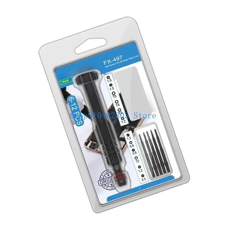 정밀 미니 드라이버 세트 전자 제품용 자석 팁 시계 수리 드라이버 비트 정밀 드라이버 세트