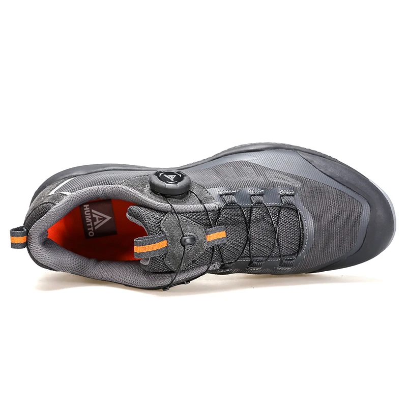 HUMTTO Trekking Sneakers for Men Outdoor Running Shoes Mens Breathable Sports Camping Hunting Tactical Hiking Ankle Boots Male