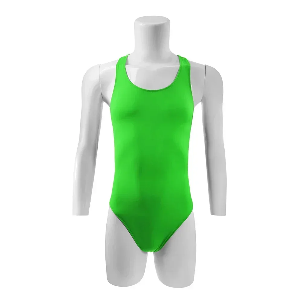 Mens Ice Silk Backless Singlet Jockstrap Bulge Thong Bodysuit Underwear Beach Bathing Suit Swimwear Fitness Running Jumpsuits men bodysuits