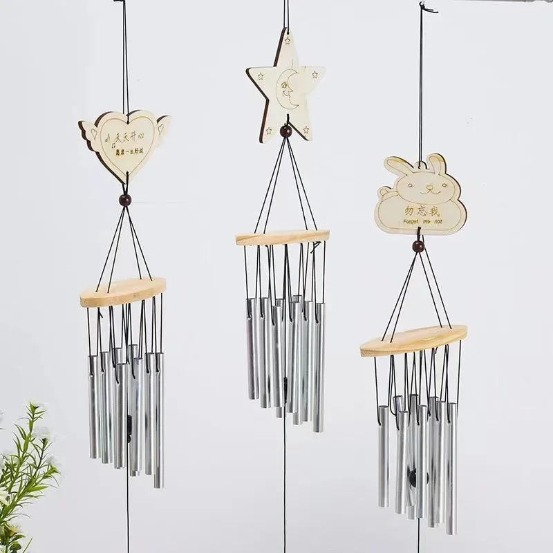1PCS Outdoor Metal Wind Chimes Yard Garden Bell Wind Chime Window Bells Wall Hanging Decorations Home Decor wind bell,wind chimes,wind chime,brass bell