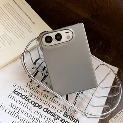 Ultra Slim Matte PC Phone Case with Transparent Frosted Back and Shockproof Armor Cover for iPhone Duo (Gray)
