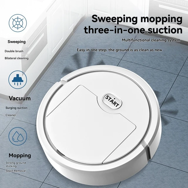 Sweeping Robot Automatic Three-in-one Wipe Mop Intelligent Silent Household Lazy Sweeper Vacuum Cleaner 3