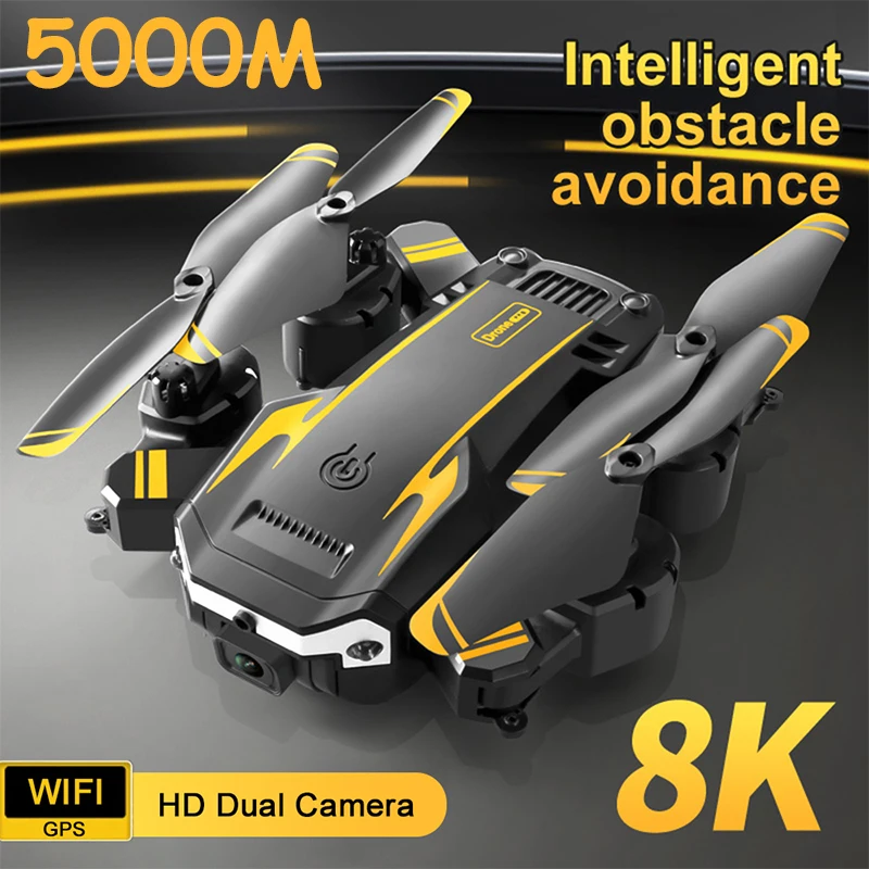 5000M Dron 5G 8K GPS Professional Drone HD Aerial Photography Obstacle Avoidance Drone Four-Rotor Helicopter RC Distance