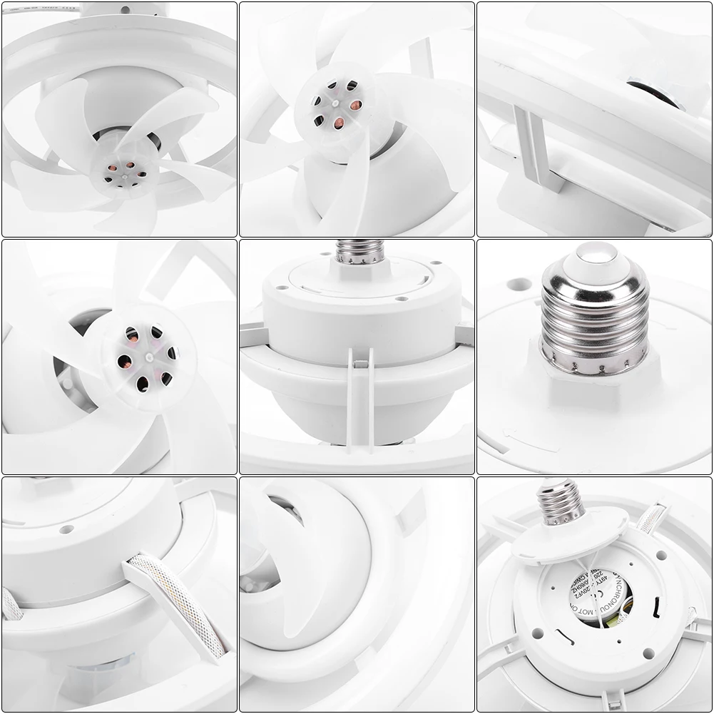 Low Profile Ceiling Fans Light RGB/3 Colors Dimmable 3 Speeds Flush Mount Ceiling Fan with Light for Bedroom Living Room Kitchen