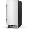 15 Inch Outdoor Beverage Fridge, Stainless Steel Beverage Cooler Under Counter Beer Fridge, Indoor/Outdoor Beverage Refrigerator 1