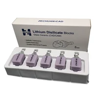 C14 LT/HT Lithium Disilicate Cad Cam Dental Translucency Materials Emax Glass Ceramic Blocks 1
